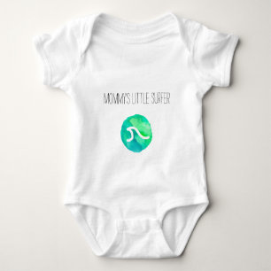 Mommys kleiner Surfer Baby Strampler