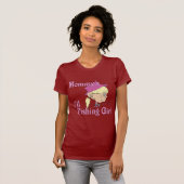 Mommy's kleines Fischermädchen T-Shirt (Vorne ganz)