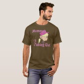 Mommy's kleines Fischermädchen T-Shirt (Vorne ganz)