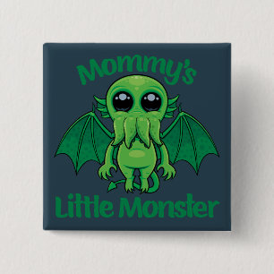 Mommy's Kleines Monster Cthulhu Cuddles Button