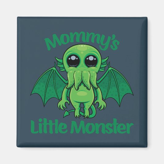 Mommy's Kleines Monster Cthulhu Cuddles Magnet (Vorne)