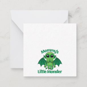 Mommy's Kleines Monster Cthulhu Cuddles Mitteilungskarte