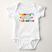Mommy's kleines Valentine-Anti-Valentine-Geschenk Baby Strampler (Vorderseite)