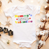 Mommy's kleines Valentine-Anti-Valentine-Geschenk Baby Strampler
