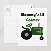 Mommy's Lil Bauer Postkarte (Vorne/Hinten)