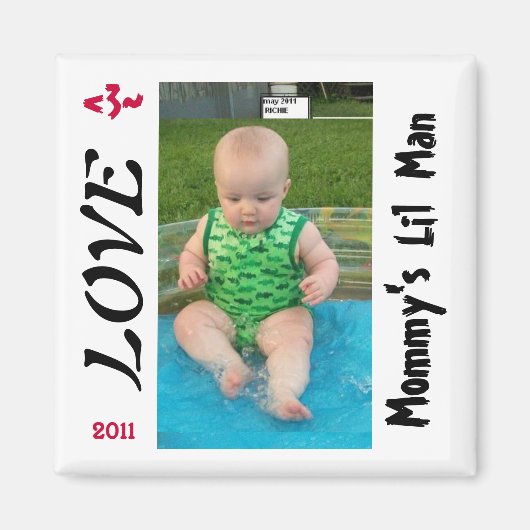 MOMMYS LIL MAN MAGNET-PROBE MAGNET (Vorne)