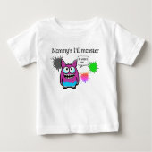 Mommy's l'il-Monster Baby T-shirt (Vorderseite)