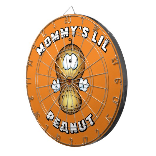 Mommy's Lil Peanut Dartscheibe (Vorderseite rechts)