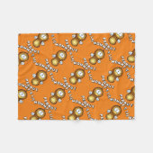 Mommy's Lil Peanut Fleecedecke (Vorderseite (Horizontal))