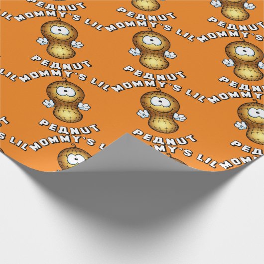 Mommy's Lil Peanut Geschenkpapier (Ecke)