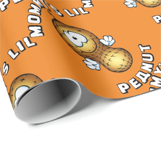 Mommy's Lil Peanut Geschenkpapier (Rolleneckpunkt)