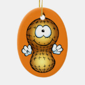 Mommy's Lil Peanut Keramik Ornament (Hinten)