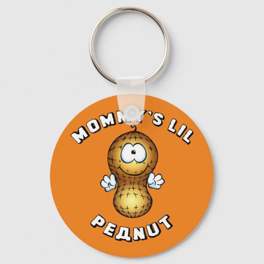 Mommy's Lil Peanut Schlüsselanhänger (Vorderseite)