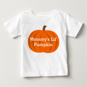 Mommy's Lil' Pumpkin Niedliches Halloween Baby Cus T-shirt