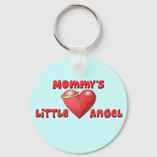 Mommy's Little Angel Schlüsselanhänger (Vorderseite)