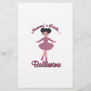 Mommys Little Ballerina Briefpapier
