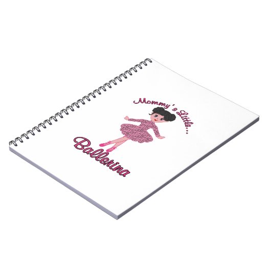 Mommys Little Ballerina Notizblock (Linke Seite)