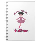 Mommys Little Ballerina Notizblock (Vorderseite)