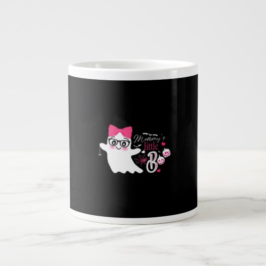 Mommy's Little Boo Halloween Jumbo-Tasse (Vorderseite)