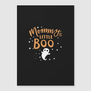 Mommys Little Boo Halloween Klassiker Design Magnetkarte