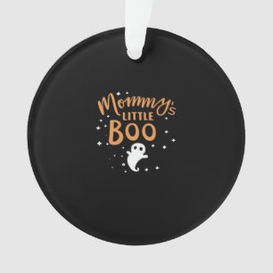 Mommys Little Boo Halloween Klassiker Design Ornament