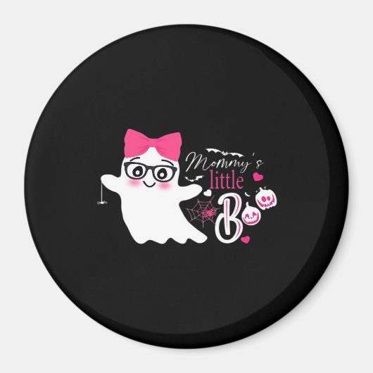 Mommy's Little Boo Halloween Magnet (Vorne)