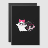 Mommy's Little Boo Halloween Magnetkarte (Vorne/Hinten)