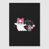 Mommy's Little Boo Halloween Magnetkarte (Vorderseite)