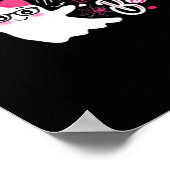 Mommy's Little Boo Halloween Poster (Ecke)