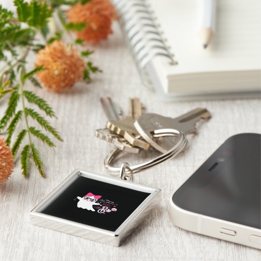 Mommy's Little Boo Halloween Schlüsselanhänger (Seite)