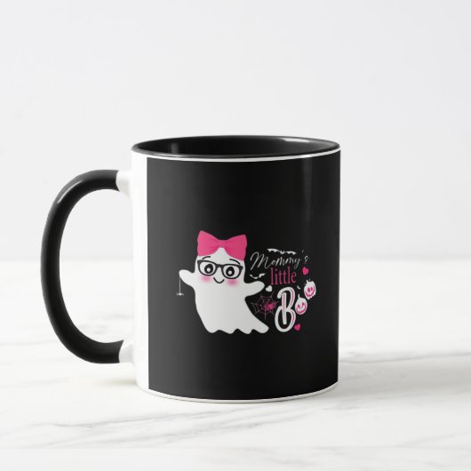 Mommy's Little Boo Halloween Tasse (Links)