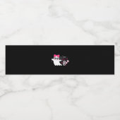 Mommy's Little Boo Halloween Wasserflaschenetikett (Einzelnes Label)