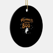 Mommy's Little Boo - Happy Halloween Keramik Ornament (Rechts)