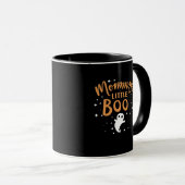Mommy's Little Boo - Happy Halloween Tasse (VorderseiteRechts)