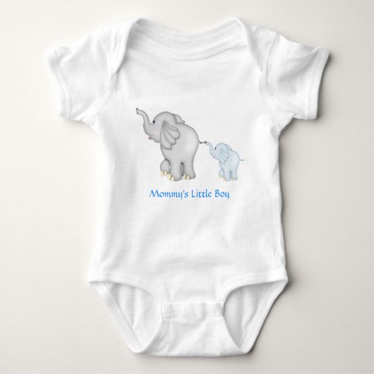 Mommy's Little Boy Elephant T - Shirt (Vorderseite)