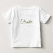 Mommys Little Bundle of Joy Baby T - Shirt (Rückseite)