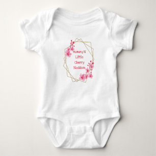Mommy's Little Cherry Blossom - Sakura Blüten Baby Strampler