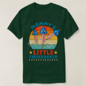 Mommys Little Firecracker 4. Juli T-Shirt (Design vorne)