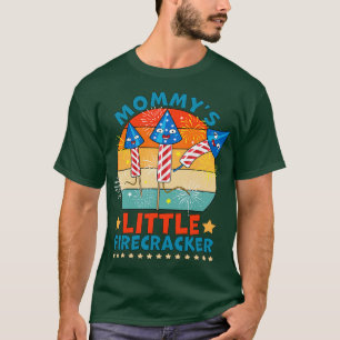 Mommys Little Firecracker 4. Juli T-Shirt