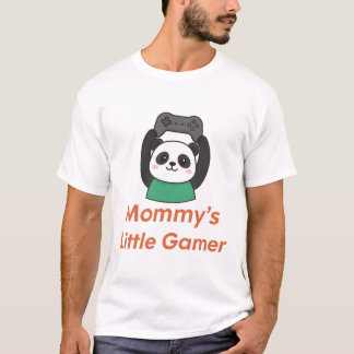 Mommy's Little Gamer - Niedliches Spieldesign für T-Shirt