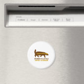 Mommy's Little Honey Badger Magnet (In Situ (Geschirrspüler))