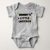 Mommy's Little Ladybug - Cute  Baby Strampler (Vorderseite)