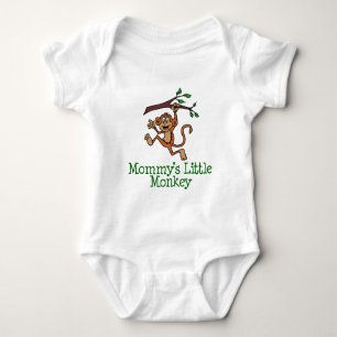 Mommy's Little Monkey Baby Strampler
