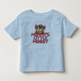 Mommy's Little Monkey Kleinkind T-shirt