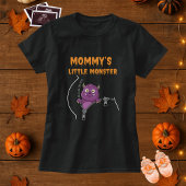 Mommys Little Monster Halloween Mütterschaft T-Shirt