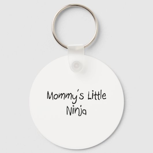 Mommys Little Ninja Schlüsselanhänger (Vorderseite)