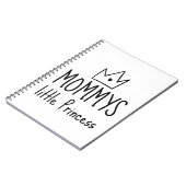 Mommys Little Princess Notizblock (Linke Seite)