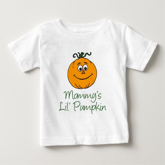 Mommy's Little Pumpkin Baby T-shirt (Vorderseite)