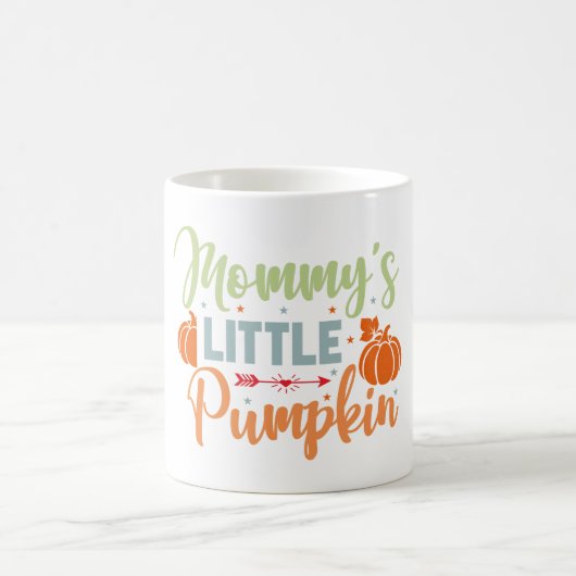 "Mommy's Little Pumpkin Halloween Pregnancy Tasse (Mittel)