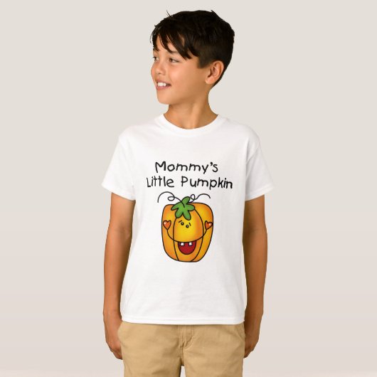 Mommy's Little Pumpkin T - Shirt und Geschenke (Vorne ganz)